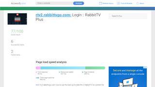 
                            7. Access rtv2.rabbittvgo.com. Login :: RabbitTV Plus