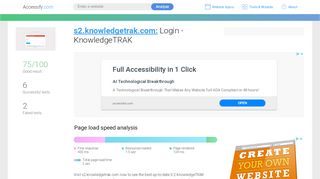 
                            9. Access s2.knowledgetrak.com. Login - KnowledgeTRAK