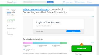 
                            5. Access sabor.connectmls.com. connectMLS - Connecting Your ...