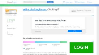 
                            7. Access sell-e.clockingit.com. Clocking IT