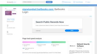 
                            5. Access signaturebail.bailbooks.com. Bailbooks Login