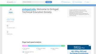 
                            11. Access sinhgad.info. Welcome to Sinhgad Technical ...