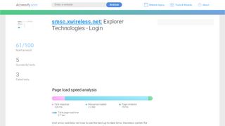 
                            9. Access smsc.xwireless.net. Explorer Technologies - Login