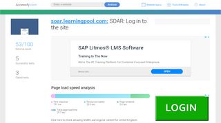 
                            4. Access soar.learningpool.com. SOAR: Log in to the site