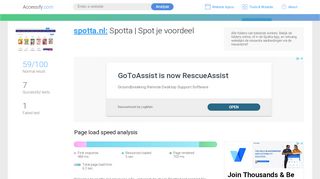 
                            5. Access spotta.nl. Spotta | Spot je voordeel