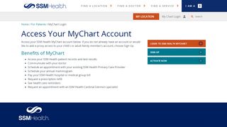 
                            5. Access SSM Health or SLUCare MyChart Account | SSM Health