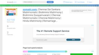 
                            9. Access ssmatri.com. Chennai Sai Sankara …