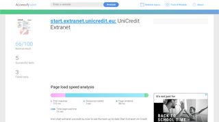 
                            2. Access start.extranet.unicredit.eu. UniCredit Extranet