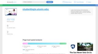 
                            6. Access studentlogin.aiuniv.edu.
