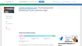 
                            3. Access suite6.emarsys.net. The Emarsys B2C …