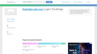 
                            6. Access thebridge.adp.com. Login | The Bridge