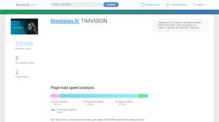 
                            9. Access timvision.it. TIMVISION - accessify.com