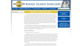 
                            10. Access to Case Information - Rhode Island Judiciary - RI.gov