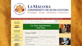 
                            2. Access to Health - La Maestra Community Health Centers