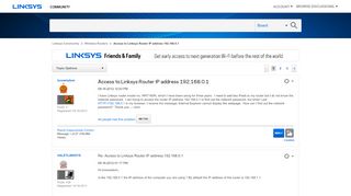 
                            6. Access to Linksys Router IP address 192.168.0.1 - Linksys ...