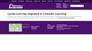
                            9. Access to Lynda.uni.edu - Lynda.com has migrated to ...