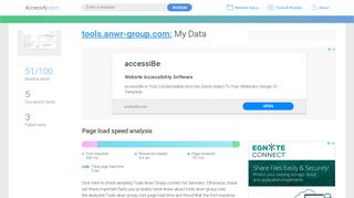 
                            3. Access tools.anwr-group.com. My Data