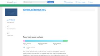 
                            9. Access toyota.sabanow.net. - accessify.com
