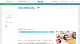 
                            7. Access trial.animana.com. login