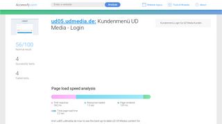 
                            3. Access ud05.udmedia.de. Kundenmenü UD Media - Login