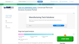 
                            7. Access ura-cn.siemens.com. Universal Remote Access Access ...
