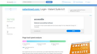 
                            7. Access valantmed.com. Login - Valant Suite 6.0