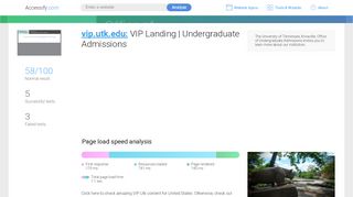 
                            8. Access vip.utk.edu. VIP Landing | Undergraduate …