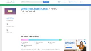 
                            3. Access virtualoffice.aiyellow.com. AiYellow - Oficina Virtual