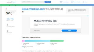 
                            5. Access vistas.vhlcentral.com. VHL Central | Log in