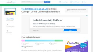 
                            7. Access vle.kirkleescollege.ac.uk. Kirklees College ...