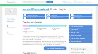 
                            8. Access webmail13.euroweb.net. Horde :: Log in