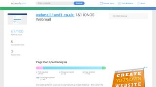 
                            8. Access webmail.1and1.co.uk. 1&1 IONOS Webmail