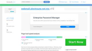 
                            3. Access webmail.alestraune.net.mx. v12 - accessify.com