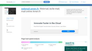 
                            5. Access webmail.amen.fr. Webmail, boîte mail, mail online ...