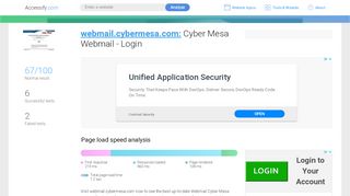 
                            1. Access webmail.cybermesa.com. Cyber Mesa Webmail - Login