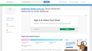 
                            8. Access webmail.dodo.com.au. Dodo - Login Page