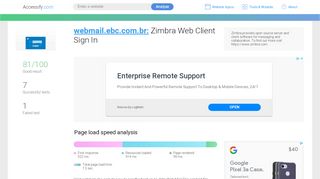 
                            5. Access webmail.ebc.com.br. Zimbra Web Client …