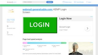 
                            3. Access webmail.generalcable.com. KEMP Login Screen