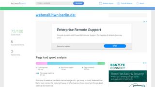 
                            8. Access webmail.hwr-berlin.de.