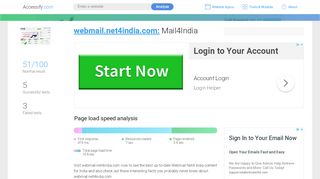 
                            11. Access webmail.net4india.com. Mail4India