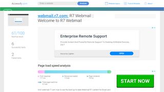 
                            4. Access webmail.r7.com. R7 Webmail :: Welcome to R7 Webmail