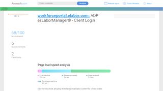 
                            7. Access workforceportal.elabor.com. ADP ezLaborManager ...