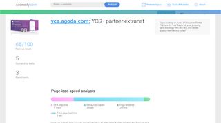 
                            7. Access ycs.agoda.com. YCS - partner extranet