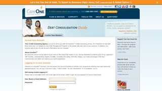 
                            4. Access Your Account - CareOne - CareOne Debt Relief Services