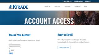 
                            8. Access Your Account - KTrade