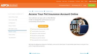 
                            1. Access Your ASPCA Pet Insurance Account and …