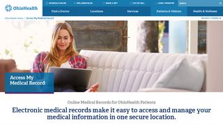 
                            10. Access Your Medical Records | OhioHealth MyChart and MyRecord