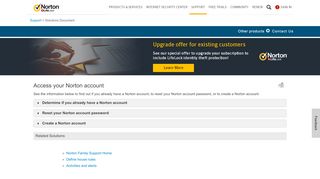 
                            2. Access your Norton account - Norton Support