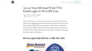 
                            10. Access Your RR Email With TWC Email Login At Www RR Com