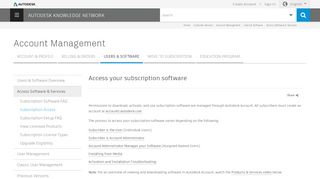 
                            6. Access Your Subscription Software | Account Management | Autodesk ...